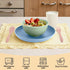 Sets 20 4, Sets, Set, Wheat Straw Dinnerware PCS Service for Unbreakable Kitchen Plates and Bowls Microwave Dishwasher