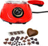 32+ Set 8.8 oz (250 Set Total Chef Electric Chocolatiere Melter Accessories Fondue Pot Chocolate Fountain and Candy