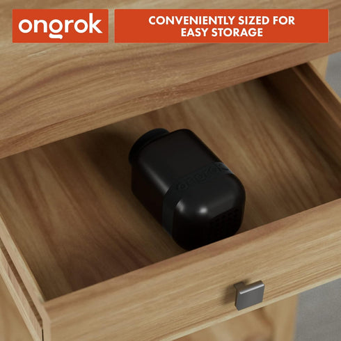 ONGROK Personal Air Filter with Replaceable Cartridges, Starter Set, Paper Based Filters for Indoors, 500+ Exhales