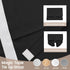 Small Door Curtain Privacy Thermal Insulated Blackout Curtain, 1 Panel for Small Window/Front Door, W26 x L20, Black
