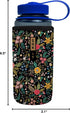 16oz CamelBak Sok It BotlSok Water Bottle Sleeve Insulated Neoprene Cover (English Garden Picnic, Fits or Nalgene)