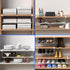 1 Closet 16.5-31.5 Inch CroBlissful Pcs Expandable Shoe Rack Organizer for Adjustable Retractable Hanging Cabinet Shoe