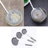Fine Mesh Strainers, SUS 304 Premium Stainless Steel Kitchen Colander Sieve, Hand-held Oil Spoon with Good Grip