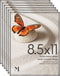 MANTELLO ESSENTIALS 8.5 x 11 Picture Frame 6 PACK, Front Loading Frames for Pictures, Documents, Certificates