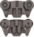YMDparts 2 Pack Black Dishwasher Lower Rack Wheels for Whirlpool, KitchenAid, Maytag, Kenmore - W10195416, W10195416V