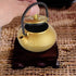 Japanese Cast Iron Teapot, Cast Iron Teapot Gold, Japanese Tetsubin Tea Kettle, 50ml Mini Teapot Kettle, Traditional Japanese Teapot with Handle