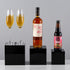Sets 3 set,retail counter,Nesting of Acrylic Catering Supplies Display Stand Buffet Risers for food,Displays Stands