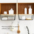 Tebery 4 Pack Black Under Shelf Wire Basket, Hanging Storage Baskets for Kitchen Pantry & Desk