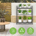 3 VyGrow Plant Stand, Tier Plant Shelf for Indoor Outdoor, Heavy Duty Metal Outdoor Plant Stand Holder Rack for Living
