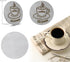 Espresso Puck Screen 54mm, 1.7mm Thickness Reusable Filter Screen, 316 Stainless Steel for Espresso Machine Portafilter