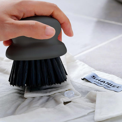 2Pack Dish Scrub Brush, Palm Brush Dish Scrubber with Ergonomic Grip, Kitchen Scrub Brushes for Cleaning for Pans