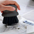 2Pack Dish Scrub Brush, Palm Brush Dish Scrubber with Ergonomic Grip, Kitchen Scrub Brushes for Cleaning for Pans