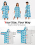 Abahub Surf Poncho Women & Men Towel Poncho Adult with Hood, Thick Quick Dry Changing Poncho Towel, Microfiber Wearable