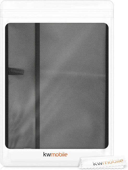kwmobile Cover for 4 Slice Toaster, Dark Grey Plastic Case for Bread Toaster Machine
