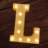 MUMUXI Large Light Up Letters and Numbers - Battery Powered Bright Alphabet for Wedding, Birthday, Party, Home Decor