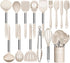 Umite Chef 15 pcs Stainless Steel Kitchen Cooking Utensil Set - Nonstick Cookware Tools Gift