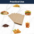 Yenmoz 200 PACK (9.05x4.72x1.97 Inch) Large Paper Bread Bags, Paper Bakery Bags Kraft Paper Bread Loaf Bags