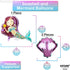 KatchOn Big Mermaid Decorations - Pack of 8 | Mermaid Balloons for 3rd Birthday Party