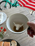 Creature Cups BULL Ceramic Cup, 11 Ounce Matte Olive Brown Exterior, Hidden 3D Animal Inside Mug
