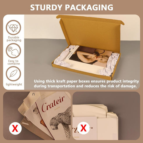 Aiwellkay 5 PCS Decorative Books for Home Decor, Beauty Fake Books for Decoration, Coffee Table Decor, Aesthetic Shelf