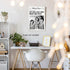 Generic 24x36inch Vintage Women Times Newspaper Canvas Wall Art Black and White Aesthetic Poster Funky Hot Girl Eating