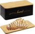 Bread Box with Bamboo Cutting Board Lid, Metal Bread Box for Kitchen