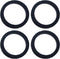 Espresso Machine Group Gasket for Rancilio Silvia, 4 Pcs Group Head Gasket Repair Kit
