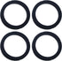 Espresso Machine Group Gasket for Rancilio Silvia, 4 Pcs Group Head Gasket Repair Kit