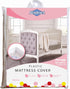 Abstract Waterproof Mattress Cover - Heavy Duty Vinyl Plastic Bed Crib Protective Fitted,