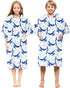 Abahub Surf Poncho Women & Men Towel Poncho Adult with Hood, Thick