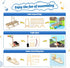 GULYMNA 24Pcs 2025 Countdown Christmas Advent Calendar Toy STEM Kit Advent Calendar Educational Science Kit Building
