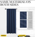 34" 54" 2 NICETOWN Kitchen Curtains, Short Blackout Curtains & Drapes, Thermal Insulated Blackout Curtain Panels