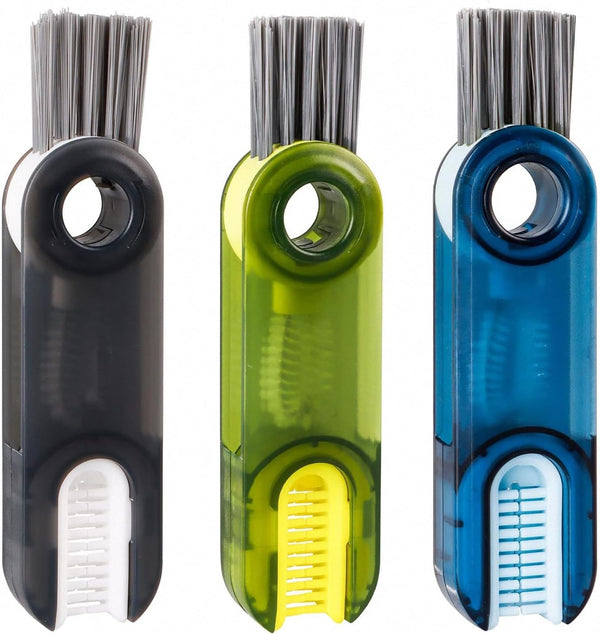 3 in 1 Cup Lid Gap Cleaning Brush Set (3Pcs), Multifunctional Insulation Bottle Cleaning Tools for Home