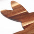 BESTOYARD Bunny Shaped Wooden Serving Board, Wood Cutting Board, Easter Serving Platter for Cheese and Vegetables