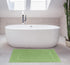 Utopia Towels Cotton Banded Rug, Bath Mats, 21 by 34 Inches, Sage Green, 100% Ring Spun Cotton, 2 Pack