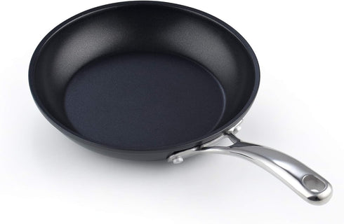 Cooks Standard Frying Omelet Pan, Classic Hard Anodized Nonstick 8-Inch/20cm Saute Skillet, Black