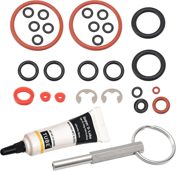 O-Ring Gasket Seal Set, Drainage Valve Brew/Security Tool Compatible with Jura Coffee Machines