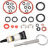 O-Ring Gasket Seal Set, Drainage Valve Brew/Security Tool Compatible with Jura Coffee Machines