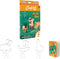 Chefclub Kids Safari 3D Cookie Cutters - 8 Stainless Steel Animal Shapes