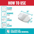 50 Pack 24 VELCRO Brand Indoor Light Clips for Hanging String Lights, Holds Up to ft, Transparent Peel-and-Stick Wall