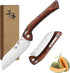 SENBON 440A Stainless Steel Lightweight Pocket Folding Chef Knife, Practical Camping Barbecue Kitchen Knife