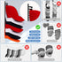 Hat Organizer for Baseball Caps, 1 Pack Hat Rack Adhesive Hat Hooks for Wall Hold Up to 16 hats, Hat Storage Display Hat Hanger Holder for Door Closet, Patent Pending by MAGTSMEI