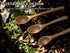 UANJBYO 6 Set 3 (4.9", 5.9", 7.1") Piece Small Wooden Spoons - Premium Beech Wood Spoons in Sizes for Honey, Tea