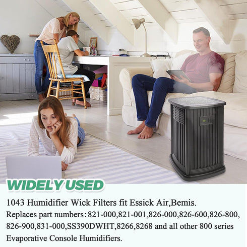 1043 Super Humidifier Wick Filter Replacement for Essick AirCare Evaporative Humidifiers Filter 1043 EP9500 EP9700