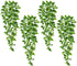 Whonline 4pcs Fake Plants Hanging - Artificial Vines Fake Pothos 3.6FT for Indoor Outdoor Living Room Decor (No Baskets)