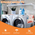 Washer and Dryer Covers for the Top, 75 x 23.6 Inches Non-Slip Magnet Cover with 8 Storage Pockets for Laundry
