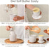 Countertop, Butter Crock, Ceramic Butter Keeper & Dish with Lid - Keeps Butter Soft and Spreadable Fresh for Christmas