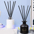 HOSSIAN 70 Pieces Fiber Reed Diffuser Replacement Refill Sticks, Spa Aromatherapy Diffuser Refills (12" x 3mm, Black)