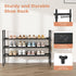 3 16-20 Closet, Tier Shoe Rack, Shoe Organizer Storage for Pair Boot and Sneaker, Stackable Free Standing Shoe Shelf
