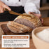 Set 2: 9 Inch Banneton Bread Proofing Basket of Round Sourdough Proofing Bowls for Artisan Bread Making